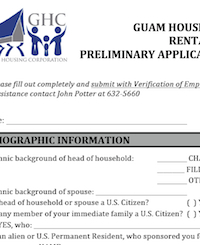 GHC Rental Application